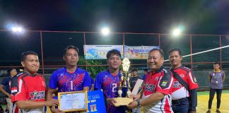 Turnamen Bola Volly Polsek Daik Lingga Cup 2024 Resmi Ditutup
