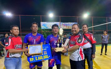 Turnamen Bola Volly Polsek Daik Lingga Cup 2024 Resmi Ditutup