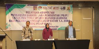 35 PPK Tipe C BP Batam Ikuti Pelatihan Kompetensi PBJP