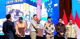 Sukseskan GTRA Summit 2023, Gubernur Ansar Terima Penghargaan dari Kementerian ATR/BPN