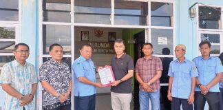 Dukung Pelayanan Air Bersih yang Prima, Pemda Natuna Hibah 1 Unit Mobil Tanki ke Perumda Tirta Nusa