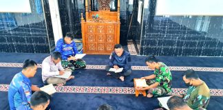 Tradisi Tadarus Rutin Meriahkan Bulan Suci Ramadhan di Lanud RSA Natuna