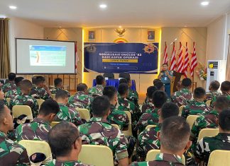 Diskumal Gelar Sosialisasi UNCLOS 82 di Lanal Ranai