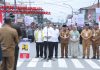 Diwakili Sekda, Bupati Asahan Hadiri Presiden Jokowi Resmikan Jalan Inpres