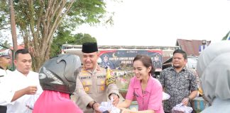 Dapur Ramadhan Polres Lingga Bersama Bhayangkari Cabang Lingga Berbagi Kenikmatan Buka Puasa