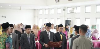 Bupati Safaruddin Lantik Herman Azmar Sebagai Sekda Lima Puluh Kota