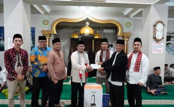 Malam ke-6, TSR Dipimpin Bupati Eka Putra Sambangi Masjid Makmur Ladang Laweh