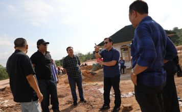 Dewan Pengawas BP Batam Tinjau Pembangunan 4 Rumah Contoh di Tanjung Banon