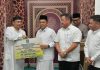 Gubernur Ansar Buka Puasa di Masjid Darul Hijrah Lubuk Baja dan Terawih di Masjid Ar-Rahmah Batam Centre