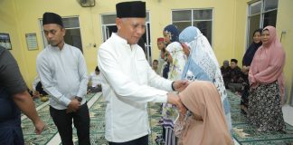 Bupati Asahan Safari Ramadhan Ke Masjid Taqwa Binjai Serbangan