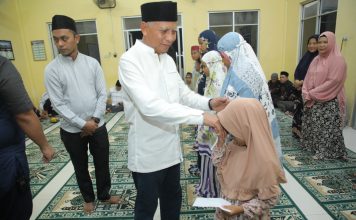 Bupati Asahan Safari Ramadhan Ke Masjid Taqwa Binjai Serbangan