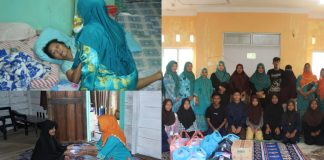 TP PKK Senayang Berbagi Takjil Secara Door to Door ke Warga