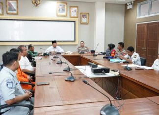 Bahas Pelayanan Transportasi Arus Mudik dan Balik Lebaran Idul Fitri, Bupati Anambas Pimpin Rakor Lintas Sektoral
