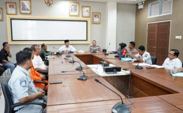 Bahas Pelayanan Transportasi Arus Mudik dan Balik Lebaran Idul Fitri, Bupati Anambas Pimpin Rakor Lintas Sektoral