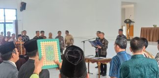 Lantik 130 Pejabat, Wabup Rodhial : Jabatan Hanya Titipan Jangan Jumawa