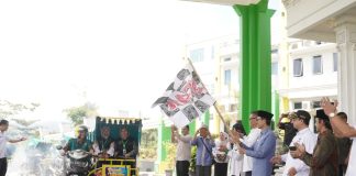 Bupati Safaruddin Launching Program Becak Wisata Besutan BAZNas