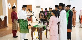 Bupati Anambas Lantik 48 Orang Pejabat, Berikut Nama-nama dan Jabatan Barunya