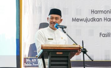 Sekdaprov Kepri Buka Rakor Kesbangpol Bahas Harmonisasi Program dan Stabilitas Daerah
