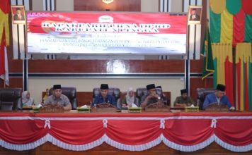 DPRD Lingga Gelar Rapat Paripurna LKPJ Tahun 2023