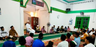 Safari Ramadhan, Wakil Bupati Natuna Sambangi Masjid Al-mukhsin Desa Semedang