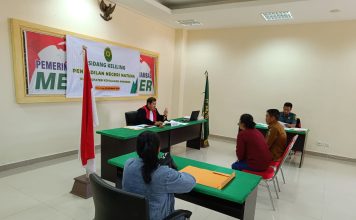 Melayani Perkara Perdata Pengurusan Dokumen Administrasi Kependudukan, PN Natuna Gelar Program Sidang Keliling di Anambas