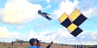 Festival Layang-Layang Hias Tradisional Semarakkan Peringatan HUT Ke-78 TNI AU di Lanud RSA Natuna