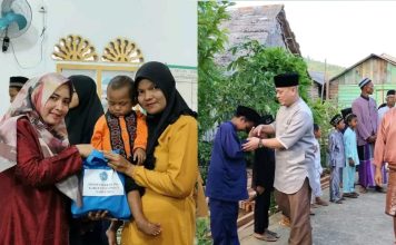 Safari Ramadhan, Bupati Lingga dan Rombongan Sambangi Desa Tanjung Lipat