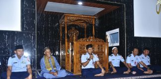 Lanud RSA Natuna Gelar Doa Bersama Jelang Sertijab Kasau
