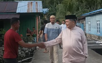 Safari Ramadhan di Desa Kiabu, Wabup Anambas Wan Zuhendra Disambut Hangat Warga