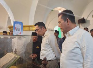 Gubernur Ansar Ajak Gubernur Jabar Ridwan Kamil Keliling Pulau Penyengat