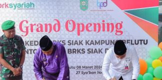 BRK Syariah Siak Hadir di Kampung Belutu Kecamatan Kandis, Tanda Ekonomi Masyarakat Meningkat