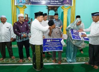 Safari Ramadan di Koto Gasib, Wabup Husni Ingatkan Warga Tak Bakar Lahan