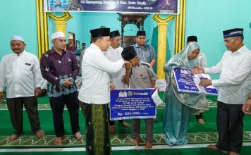Safari Ramadan di Koto Gasib, Wabup Husni Ingatkan Warga Tak Bakar Lahan