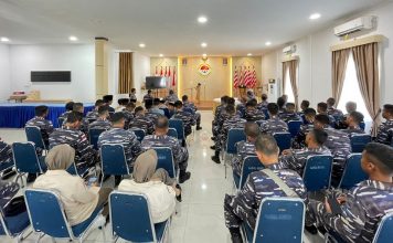 Semarakkan Bulan Suci Ramadhan, Lanal Ranai Gelar Lomba Adzan