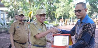 Bupati Asahan Pimpin Apel Gabungan Bulan April 2024