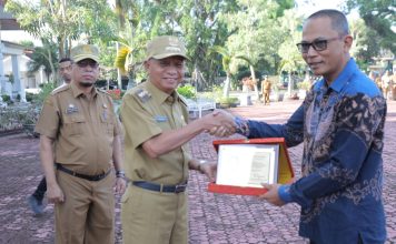 Bupati Asahan Pimpin Apel Gabungan Bulan April 2024