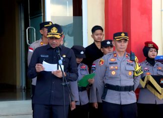Sambut Idul Fitri 1445H, Polres Kepulauan Anambas Gelar Apel Operasi Ketupat 2024