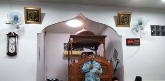 Wabup Anambas Wan Zuhendra Safari Ramadhan di Masjid Raudhatul Jannah Desa Sri Tanjung