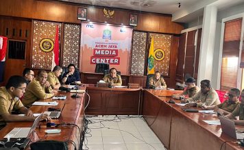 BPJamsostek dan Pemkab Aceh Jaya Susun Draft Perbup Perlindungan Petani Sawit Melalui DBH Kelapa Sawit