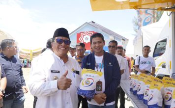 Pasar Murah 1.000 Sembako hingga Bazar UMKM, Pupuk Iskandar Muda Meriahkan Safari Ramadhan BUMN