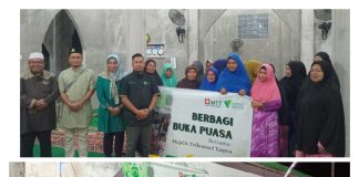 Majelis Telkomsel Taqwa Bersama Dompet Dhuafa Kepri Ramadhan Berbagi di Kampung Tua Penagi
