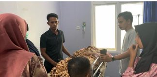 Haji Uma Fasilitasi dan Bantu Biaya Untuk Pendamping Pengobatan Yatim asal Aceh Utara yang Alami Saraf Terjepit