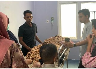 Haji Uma Fasilitasi dan Bantu Biaya Untuk Pendamping Pengobatan Yatim asal Aceh Utara yang Alami Saraf Terjepit