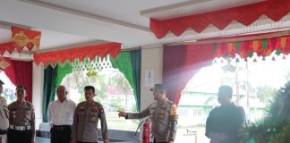 Pastikan Pelayanan Maksimal, Kapolres Lingga Cek Pos Pelayanan Ops Lilin Seligi 2024