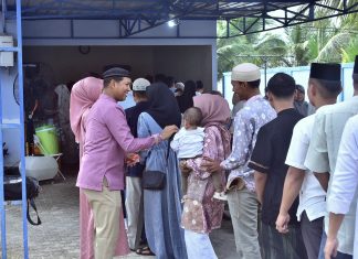 Semarak Lebaran di Natuna, Danlanud RSA Gelar Open House
