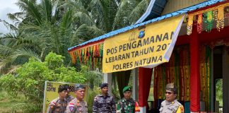 Polres Natuna Tingkat Pengamanan di Objek Wisata Pantai