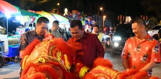 Hadiri Peringatan HUT Dewa Nguan Thiang Sian Tih, Ansar Gaungkan Pembauran Masyarakat