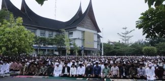 Seperti Tahun Sebelumnya, Pemko Payakumbuh Salat Ied di Halaman Balai Kota