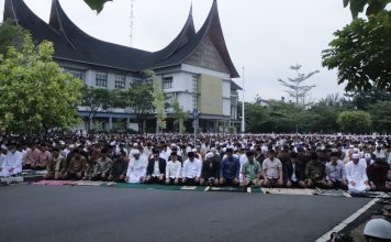 Seperti Tahun Sebelumnya, Pemko Payakumbuh Salat Ied di Halaman Balai Kota