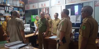 Hari Pertama Kerja, Wabup dan Sekda Natuna Sidak Kantor OPD